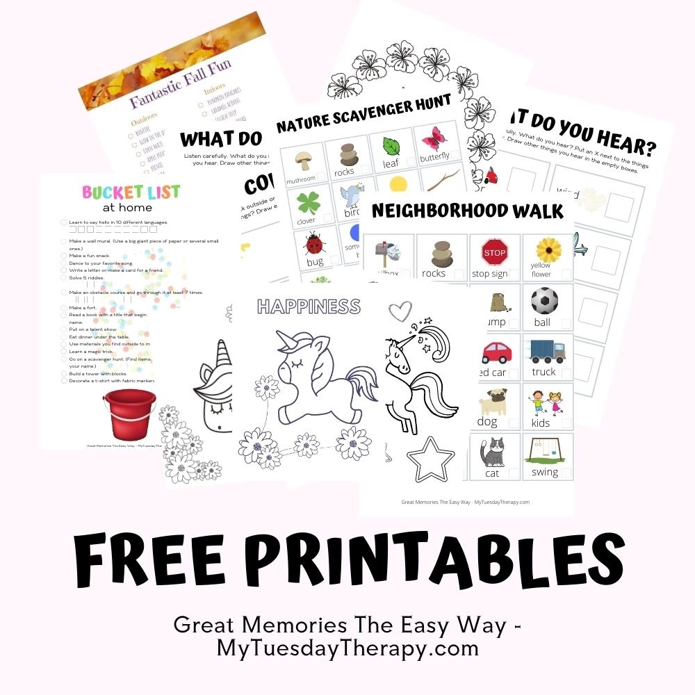 Free printables - Homeschool Mom Side Hustles