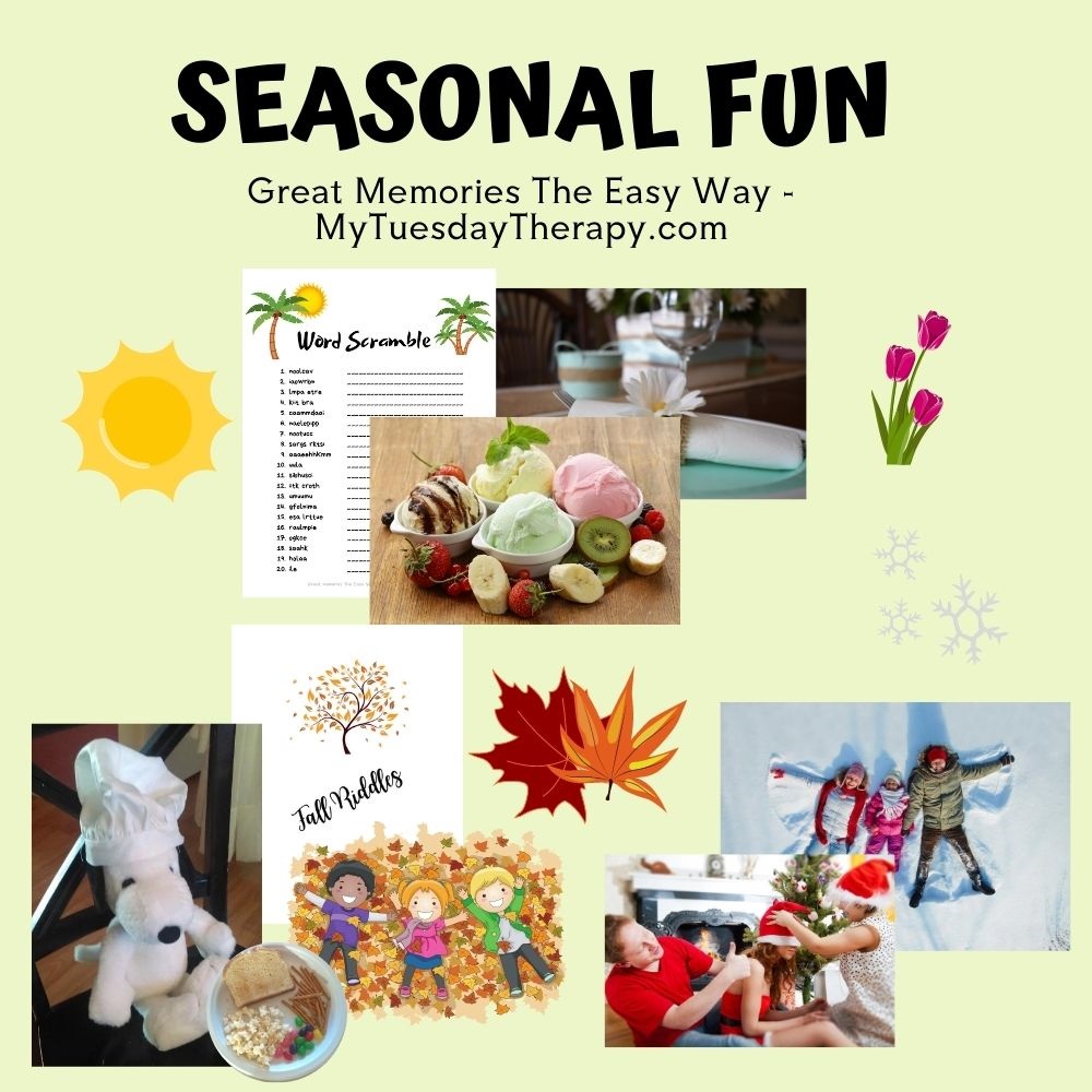 Seasonal Fun Printables - Homeschool Mom Side Hustles