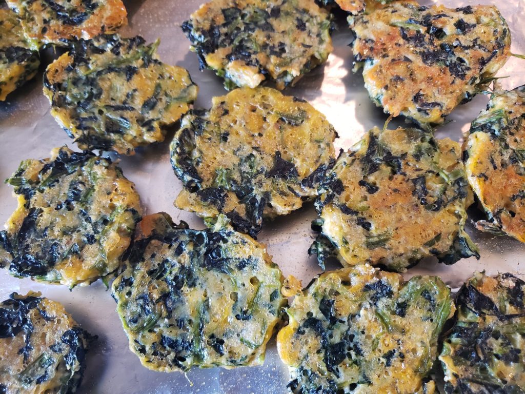 Baked spinach nuggets Homeschool Mom Side Hustles